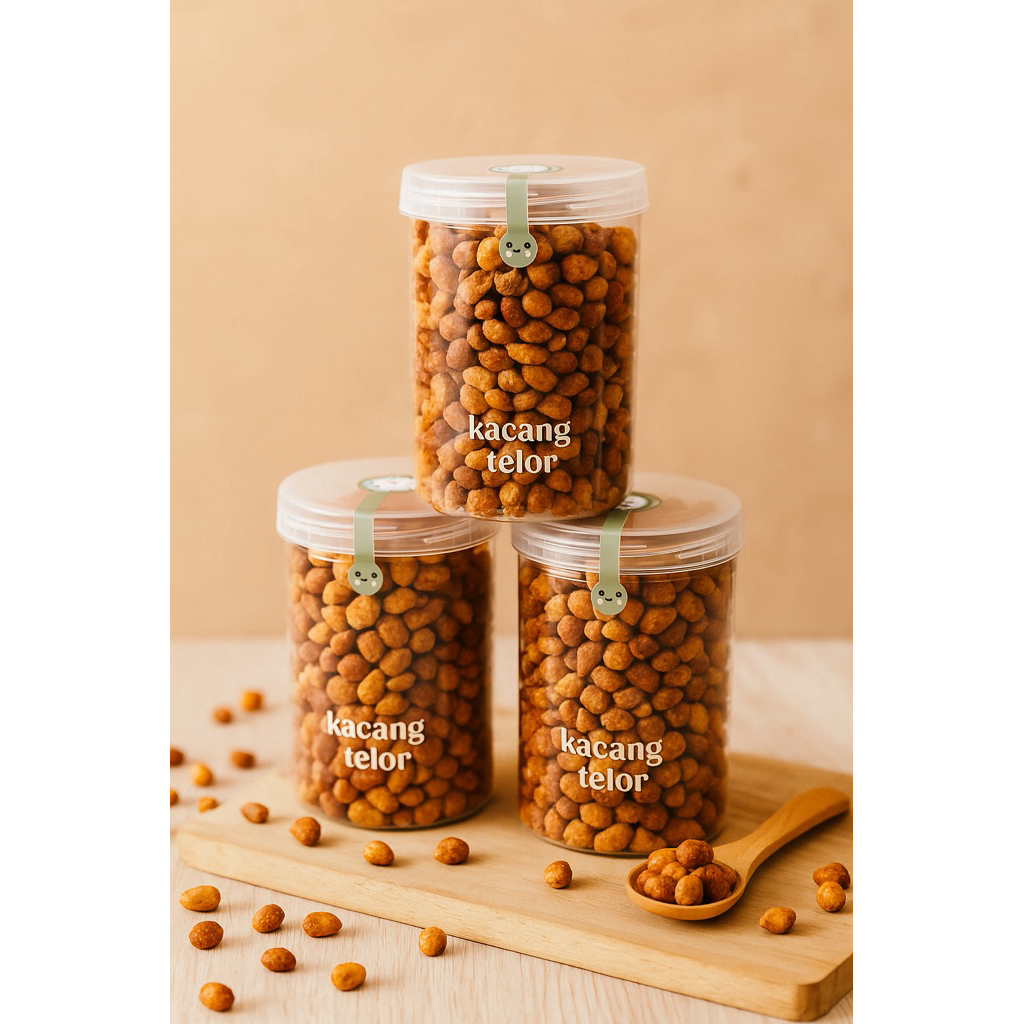 

KACANG TELOR CEMILAN RENYAH DAN GURIH