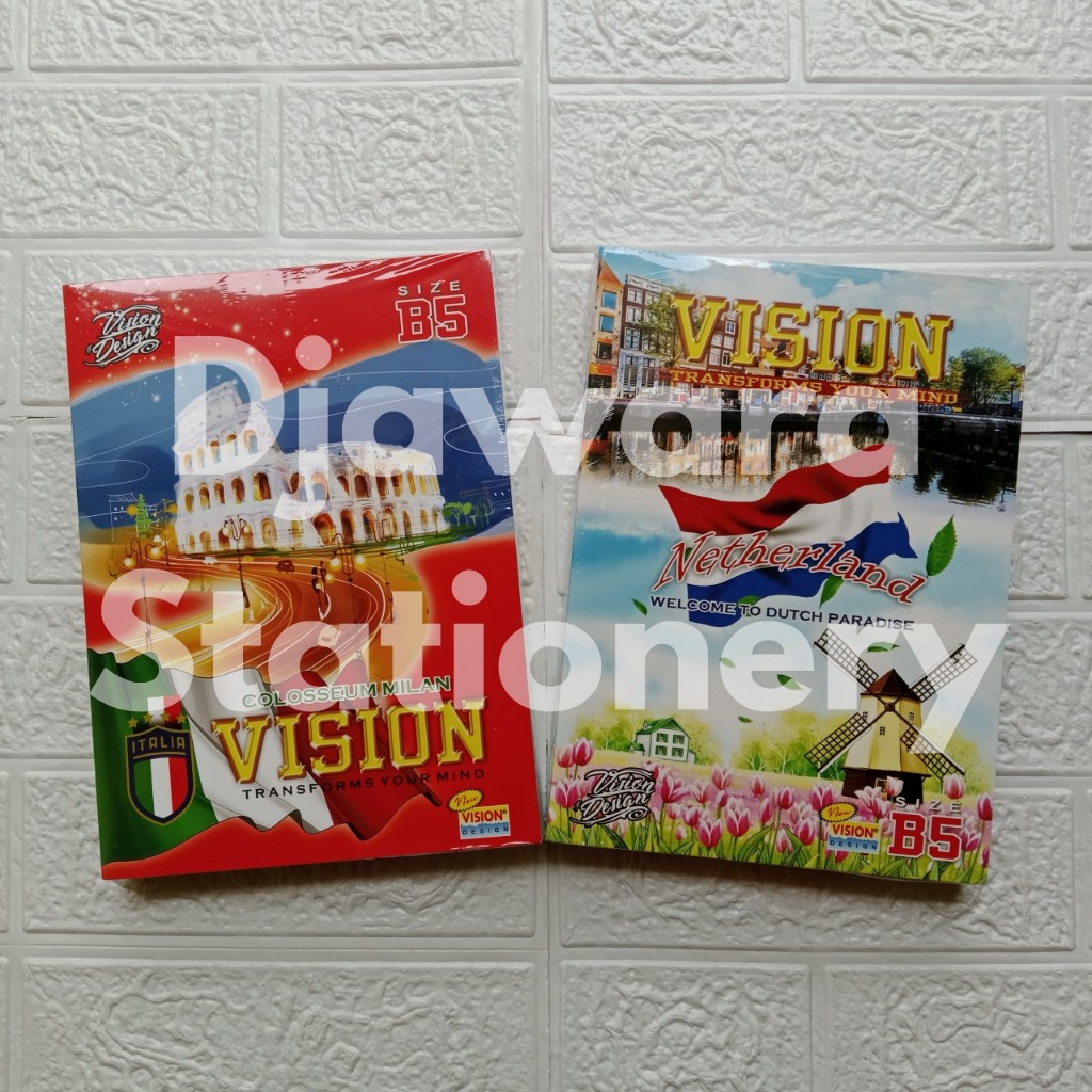 

SATU PACK (6 PCS) Buku tulis Vision 42 Lembar