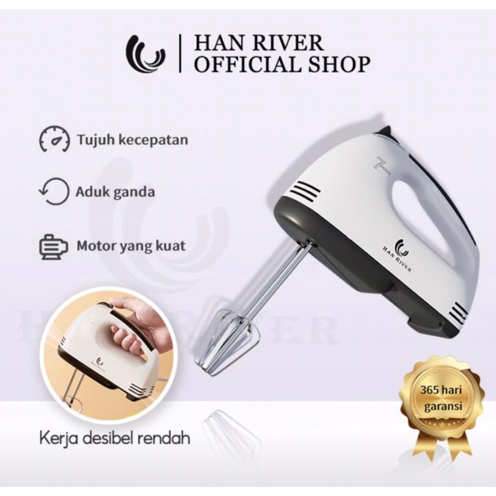 hand mixer han River 7 speed originale mixer kuee