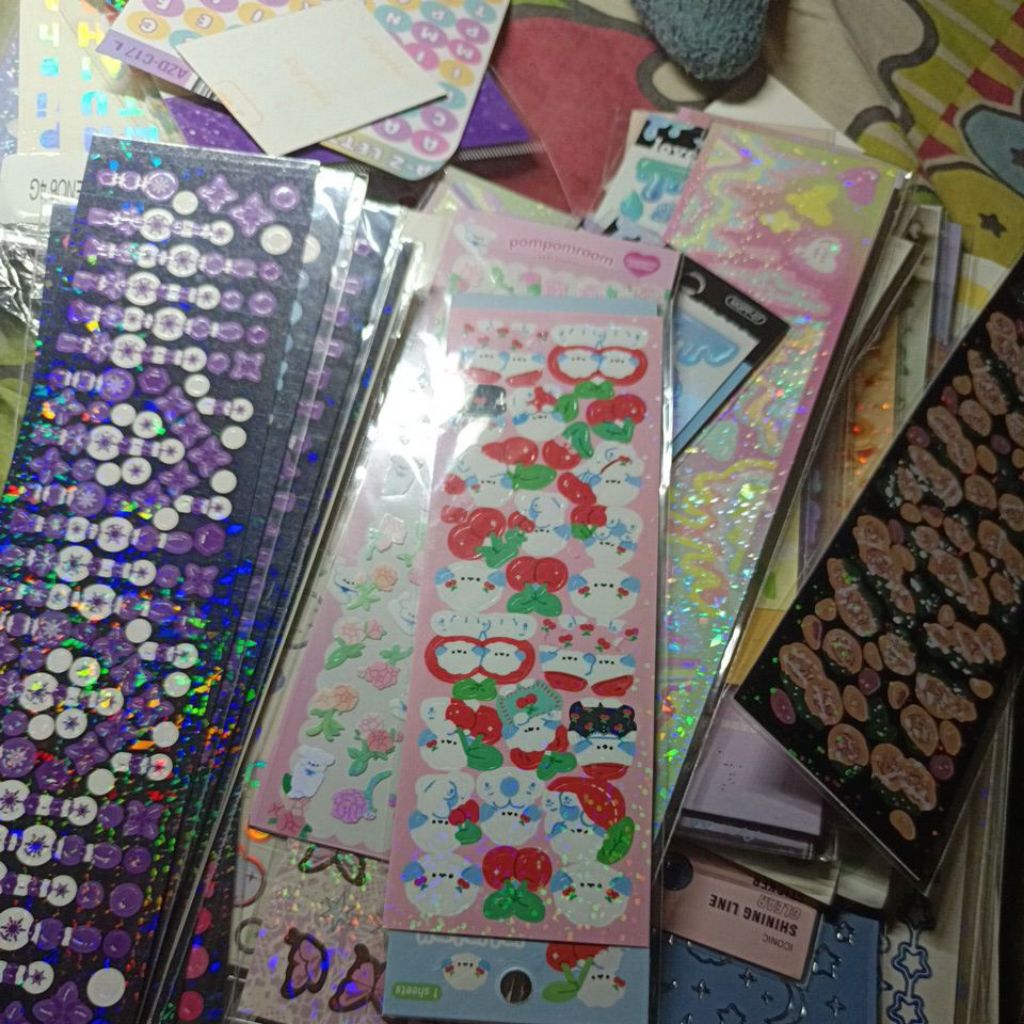 

[ Sale ] stiker decorasi diy scrapbook photocard deco