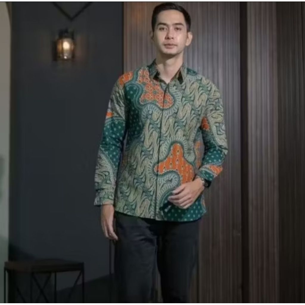 kemeja batik Premium Jagadtoska atasan pria baju lapis Puring slimfit  moder