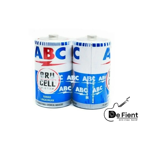 ABC BATERAI ABC BIRU TIPE D / BATRE BESAR (ISI 2 BATERAI) R20