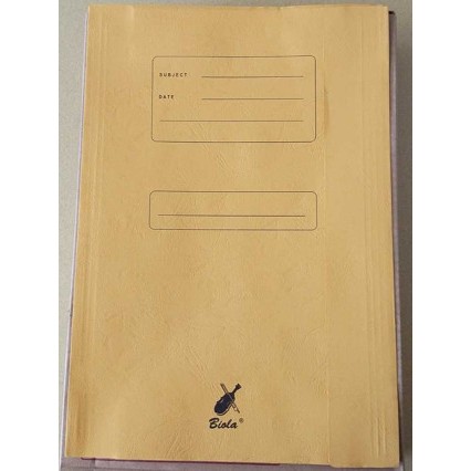 MAP BIOLA 5002 TANPA SNELL ISI 10LEMBAR/ STOPMAP F4 / STOF MAP /MAP TAPIR /MAP KERTAS WARNA