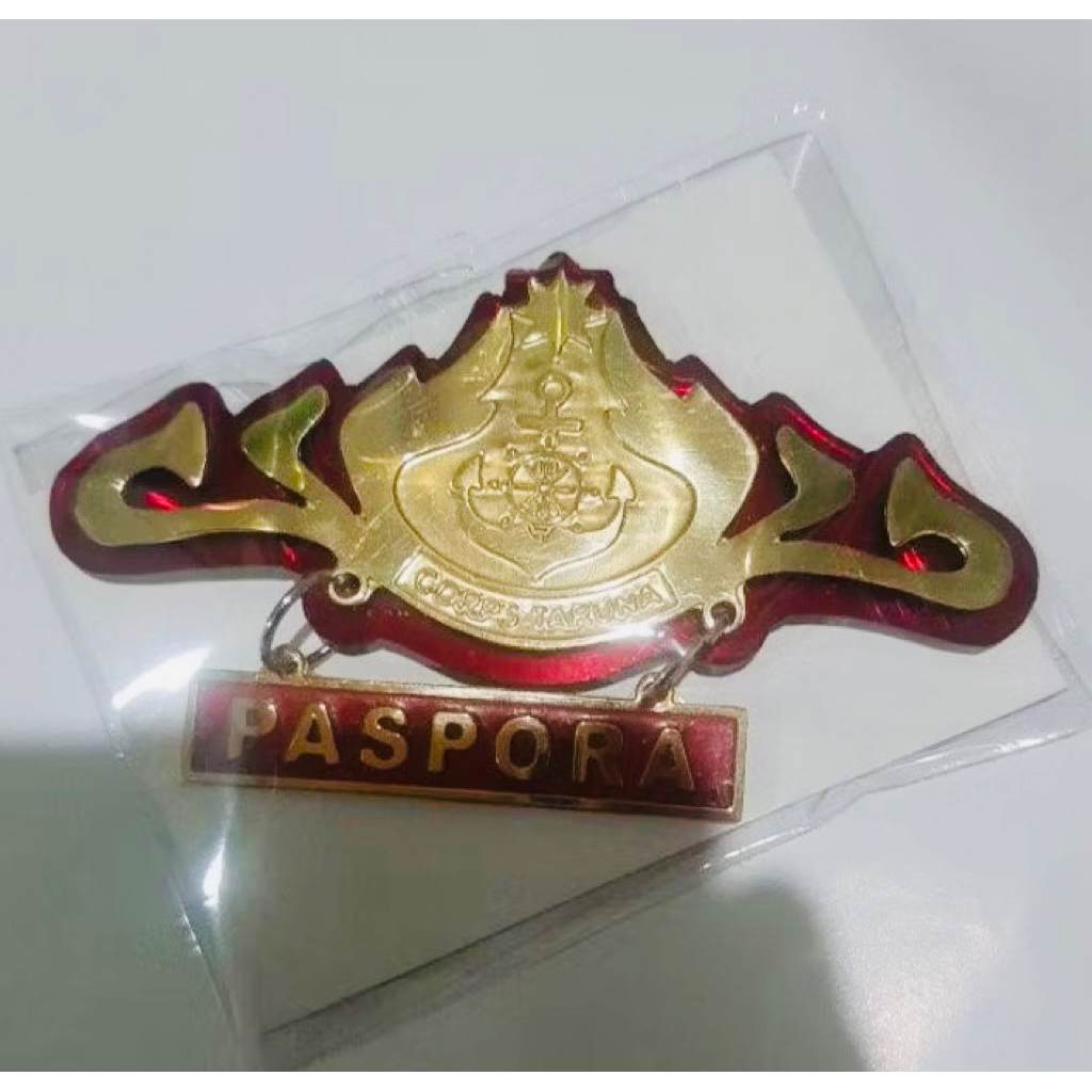 BRIVET PASPORA WING PASPORA ATRIBUT PASPORA BREVET PASPORA ATRIBUT TARUNA PELAYARAN PIN PELAUT WING 