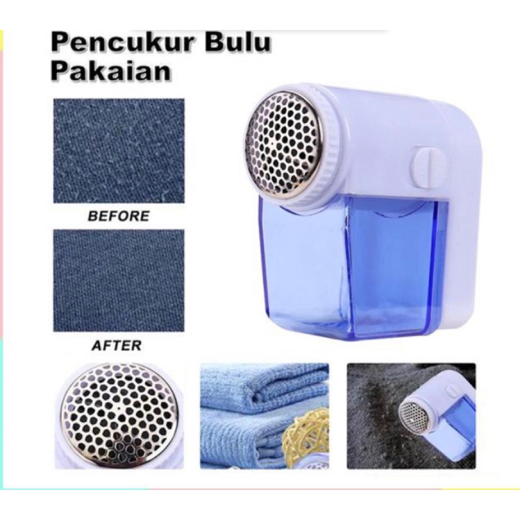 Pencukur Bulu Baju Alat Penghilang Bulu Pakaian Pencukur Serat Bulu