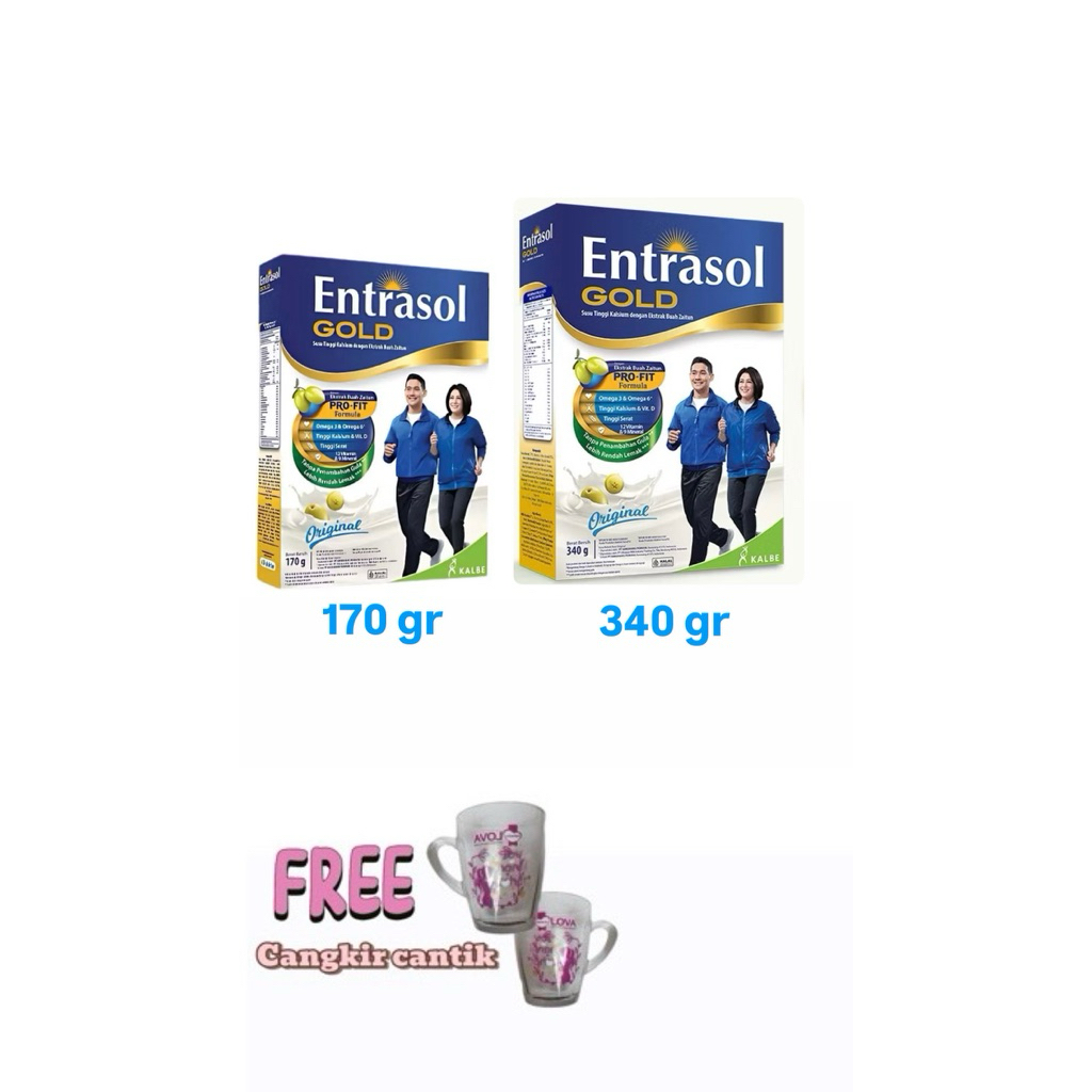 

Entrasol Gold Susu 170 gr dan 340 gr Beli 1 FREE cangkir cantik