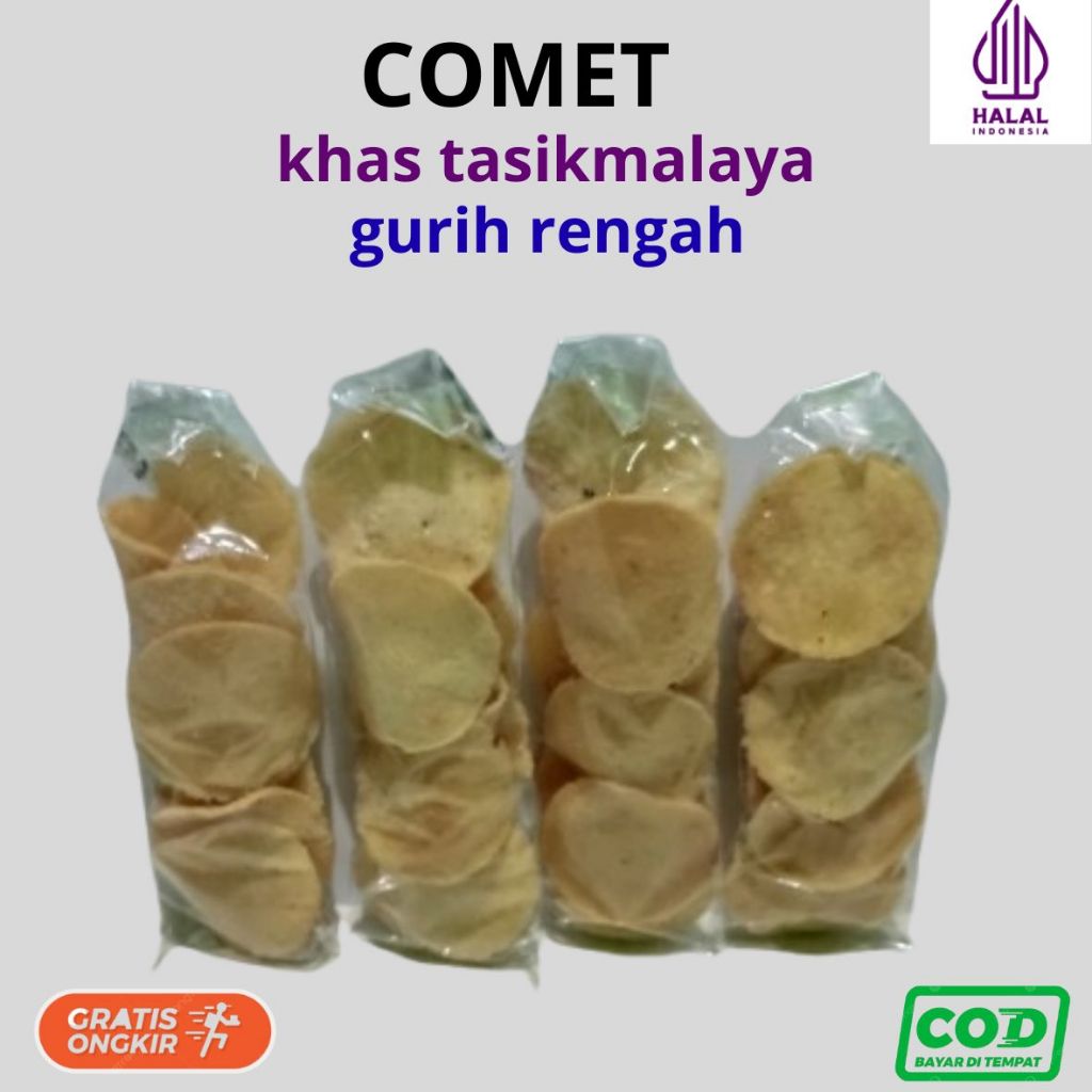 

COMET Sirawing Khas Tasikmalaya Cemilan Snack Jajanan Tradisional Comet Singkong