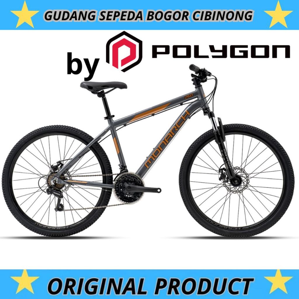 Sepeda Gunung MTB 26  260/260 S Monarch By Polygon