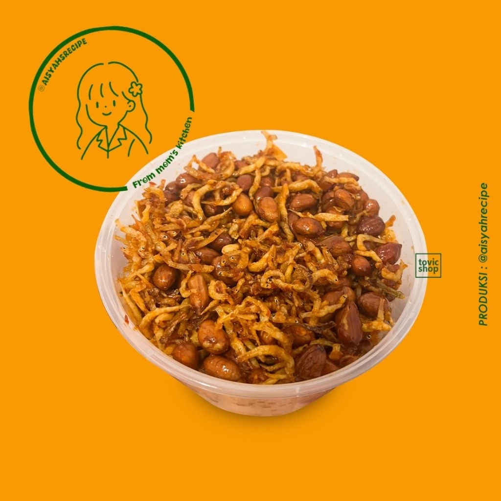 

Ikan Teri Medan Goreng Kacang Siap Saji 250 gr @aisyahrecipe