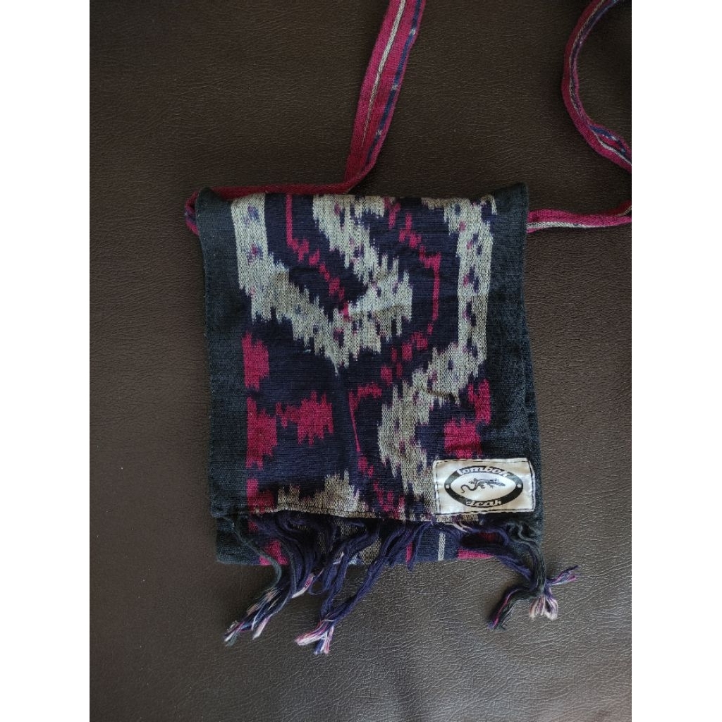 preloved tas tenun lombok cicak