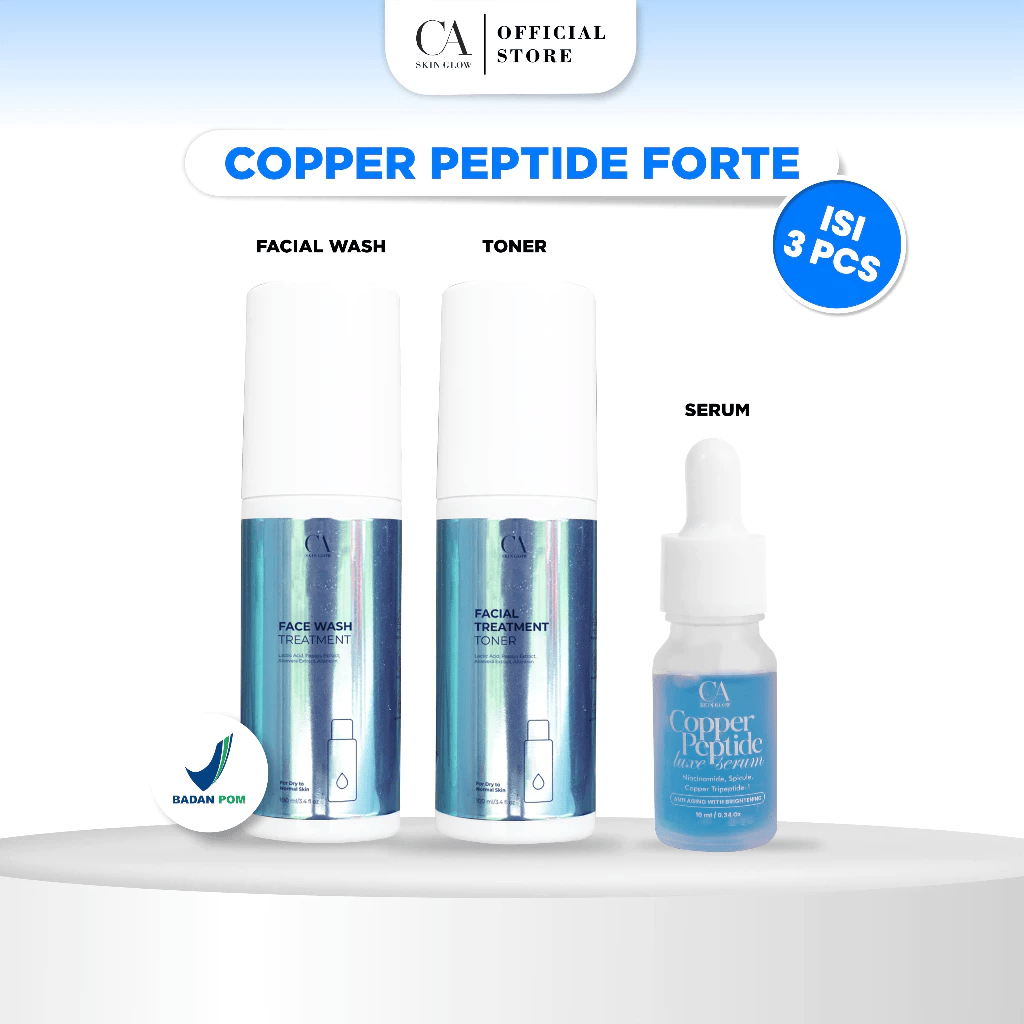 Paket Copper Peptide Forte isi 3 CA SKIN GLOW