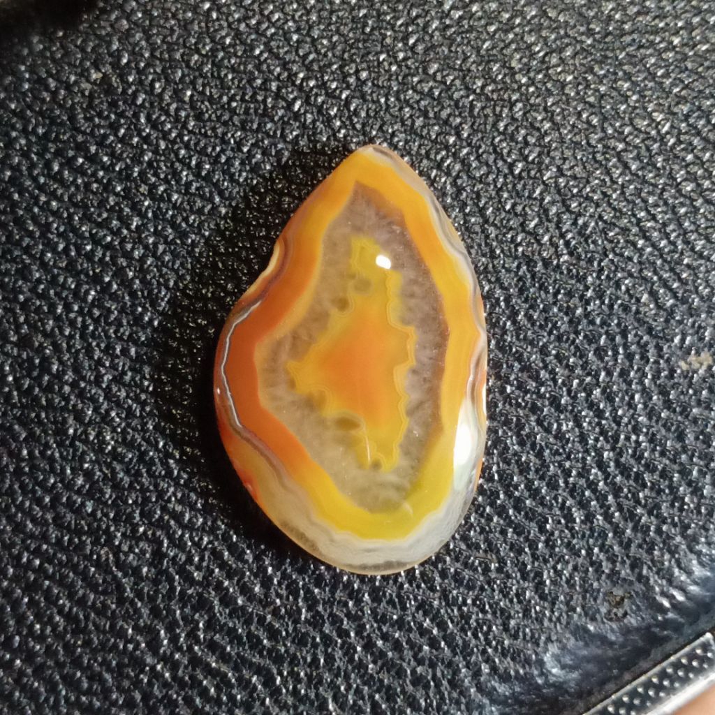 Liontin Batu Akik Sulaiman Pola - Bukan Bacan Doko