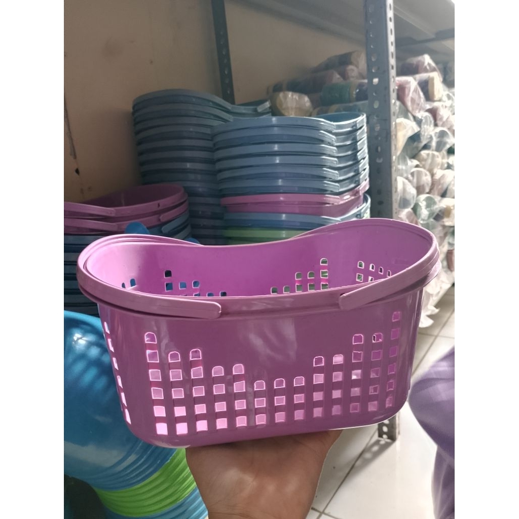 Keranjang Mini Serbaguna Tebal / Keranjang Serbaguna gagang