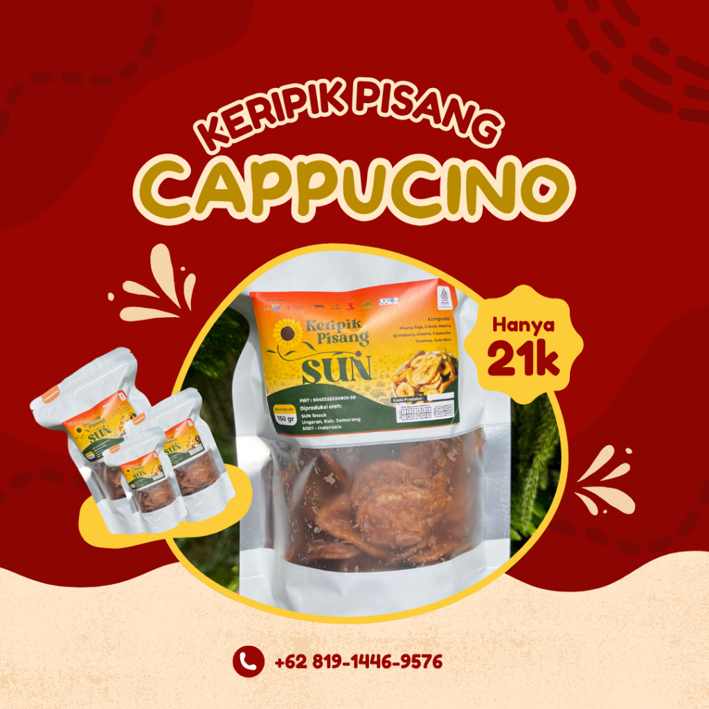 

KERIPIK PISANG CAPPUCINO
