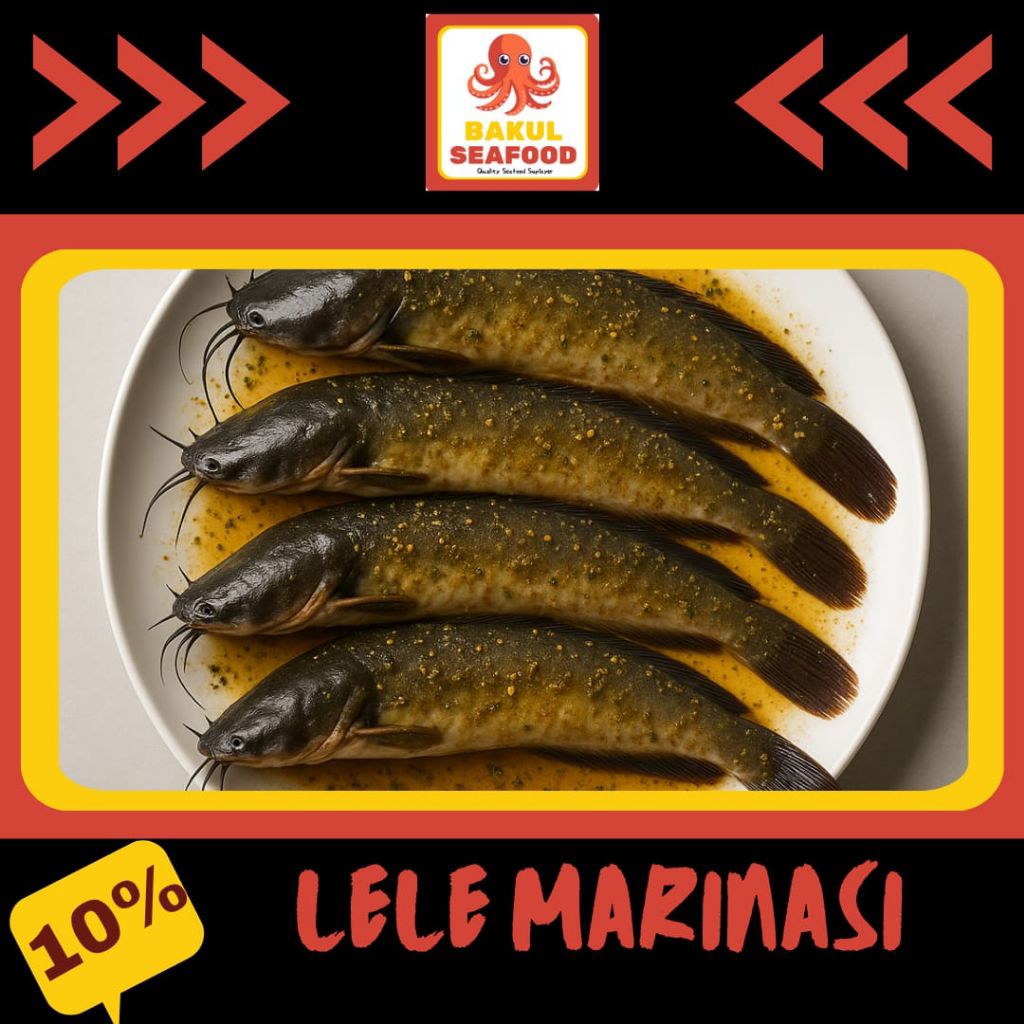 

LELE MARINASI SIAP GORENG 500GR