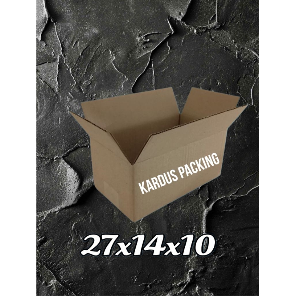 

kardus packing UK 27x14x10 kardus besar kardus kecil..