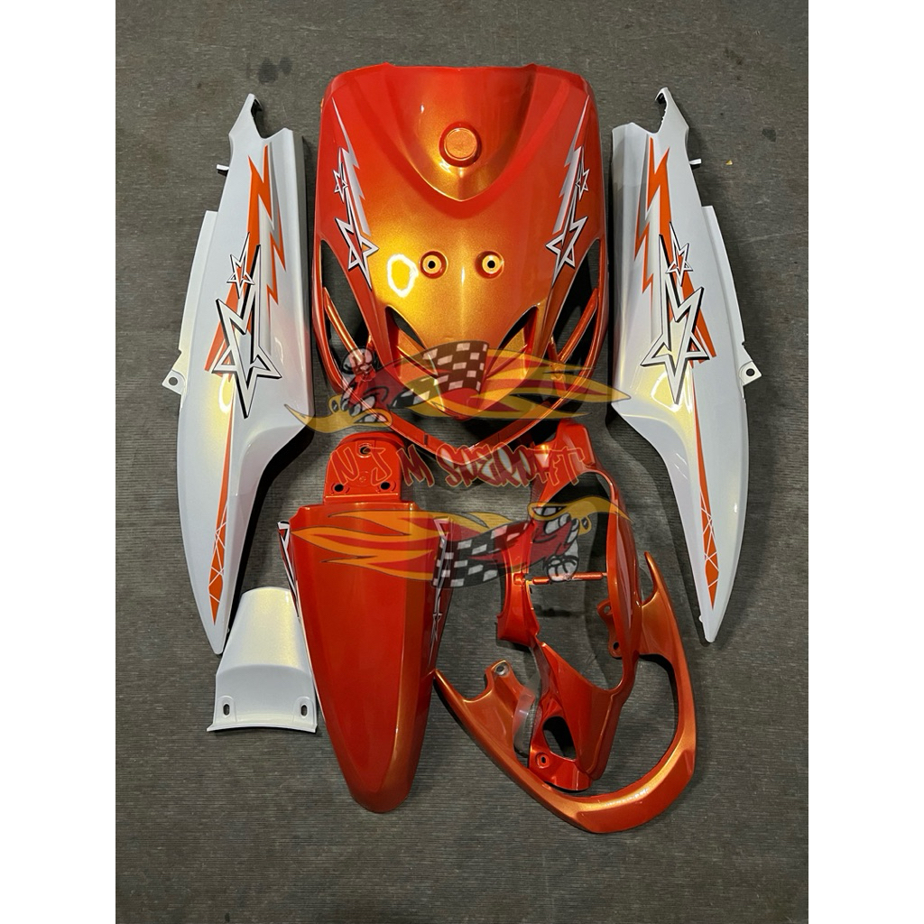 Cover Full Body Halus Yamaha Mio Smile Vietnam Style Oren Sunkist Mix Puth Lembayung Gold & Behel Mi