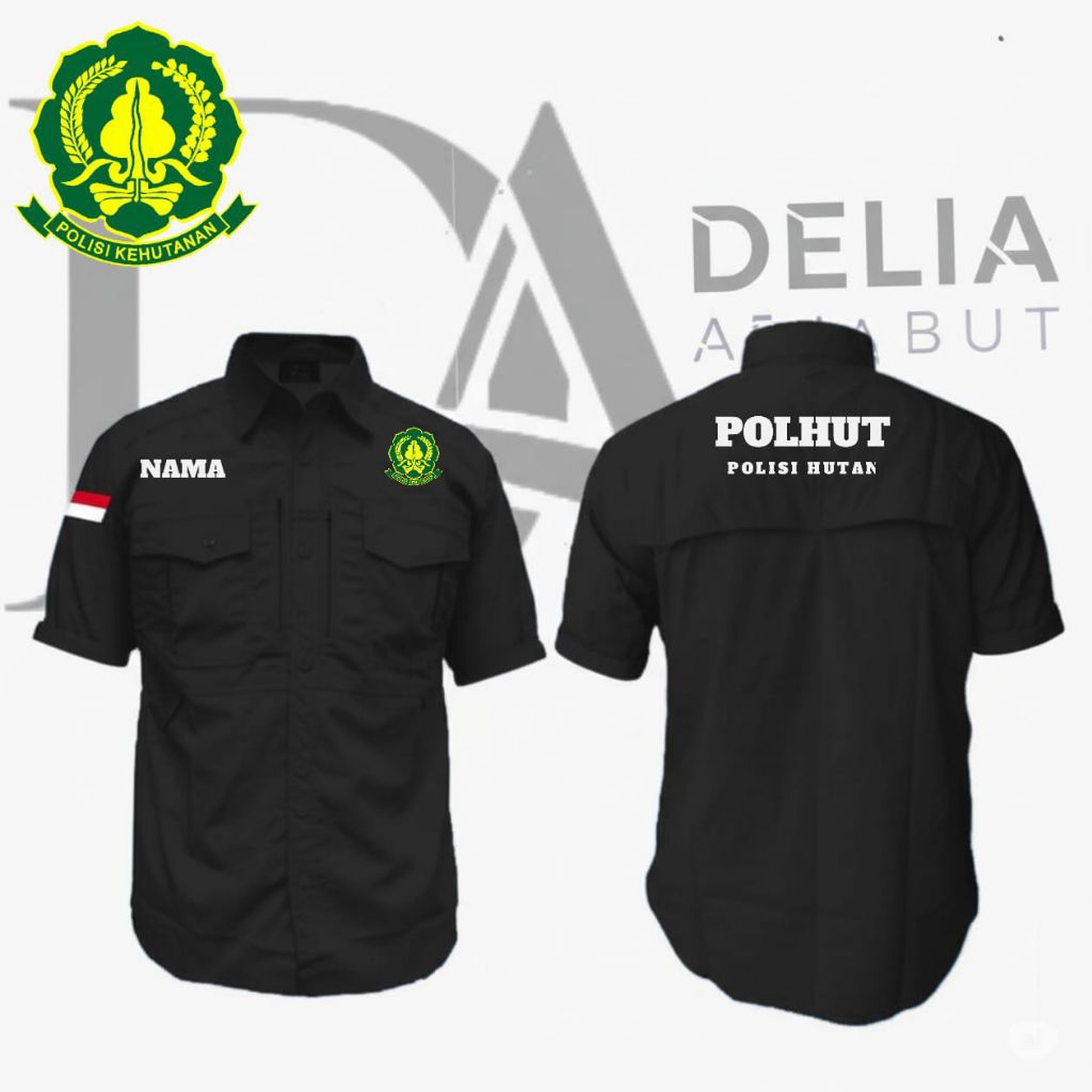kemeja POLHUT/kemeja m-tec polisi hutan/baju kerja polhut/kemeja pdl polhut/kemeja pdh polhut