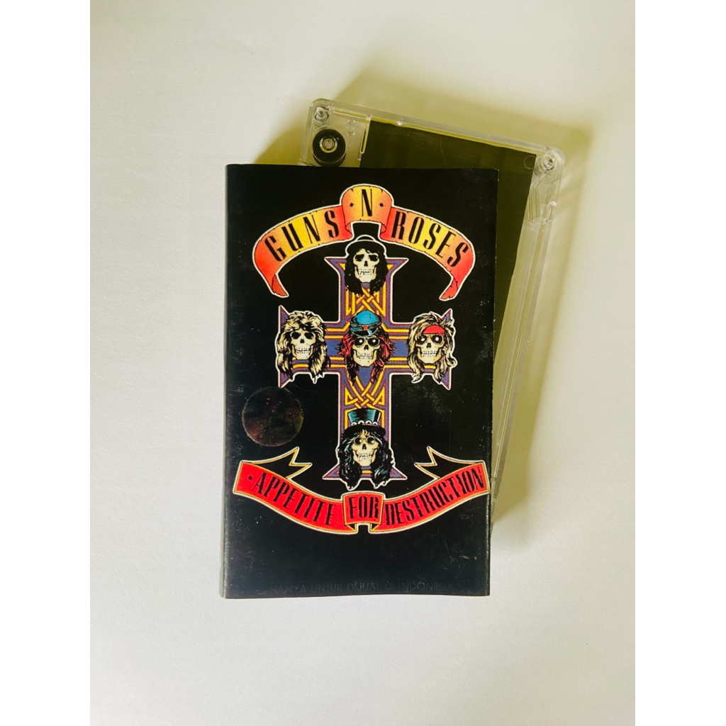 Kaset Guns N Roses - Appetite of Destruction