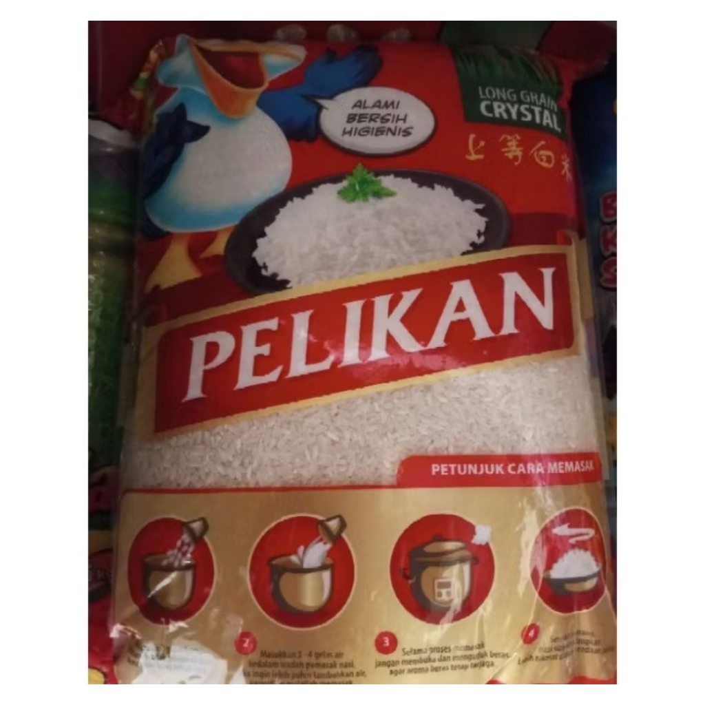 

BERAS PELIKAN 5 KG PREMIUM