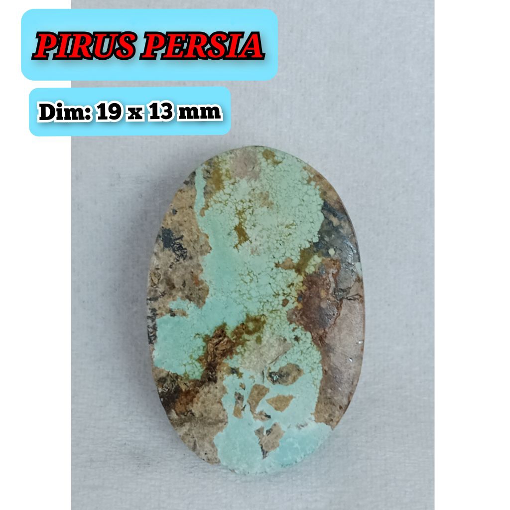pirus persia Batu akik asli pirus persia Batu saja.04