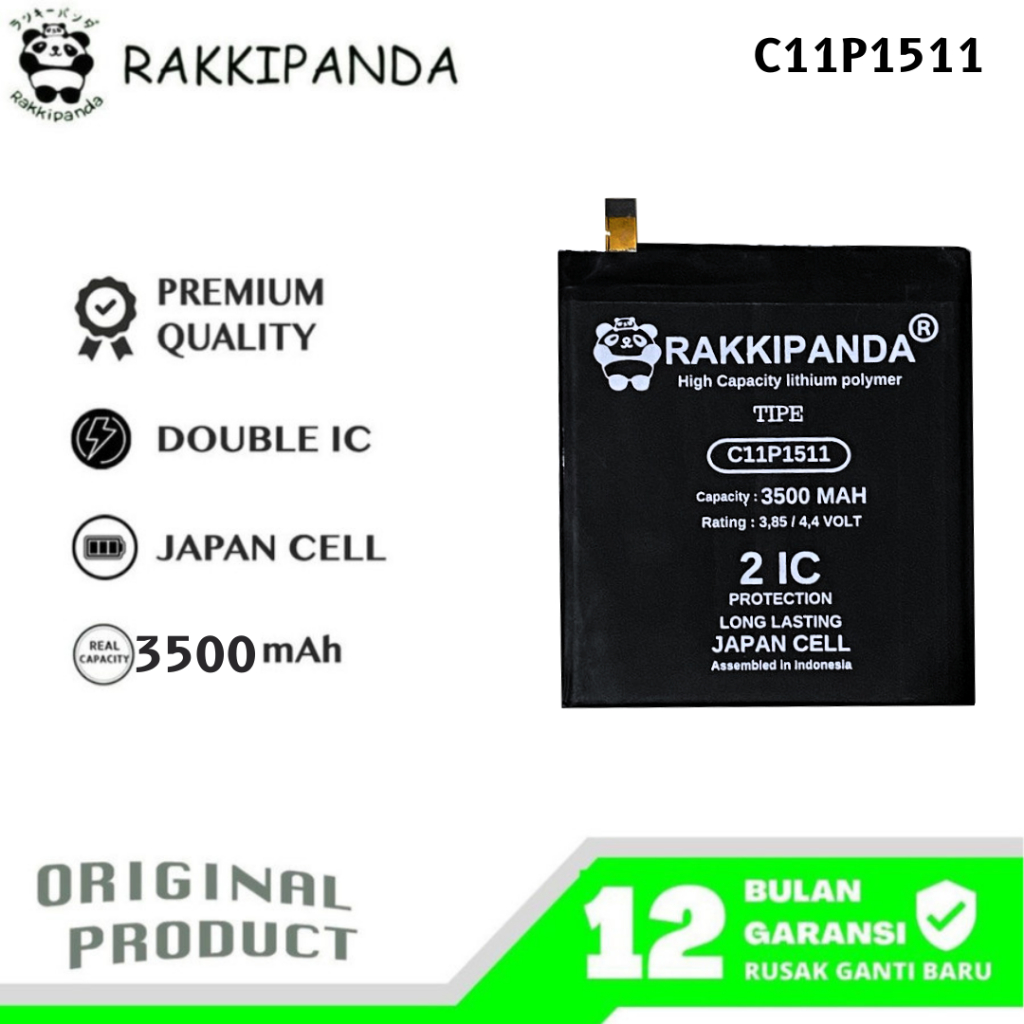 RakkiPanda - C11P1511 Zenfone 3 5.5 ZE552KL/3 Deluxe 5.7 ZS570KL/4 Selfie 5.5 ZD553KL Batre Batrai B