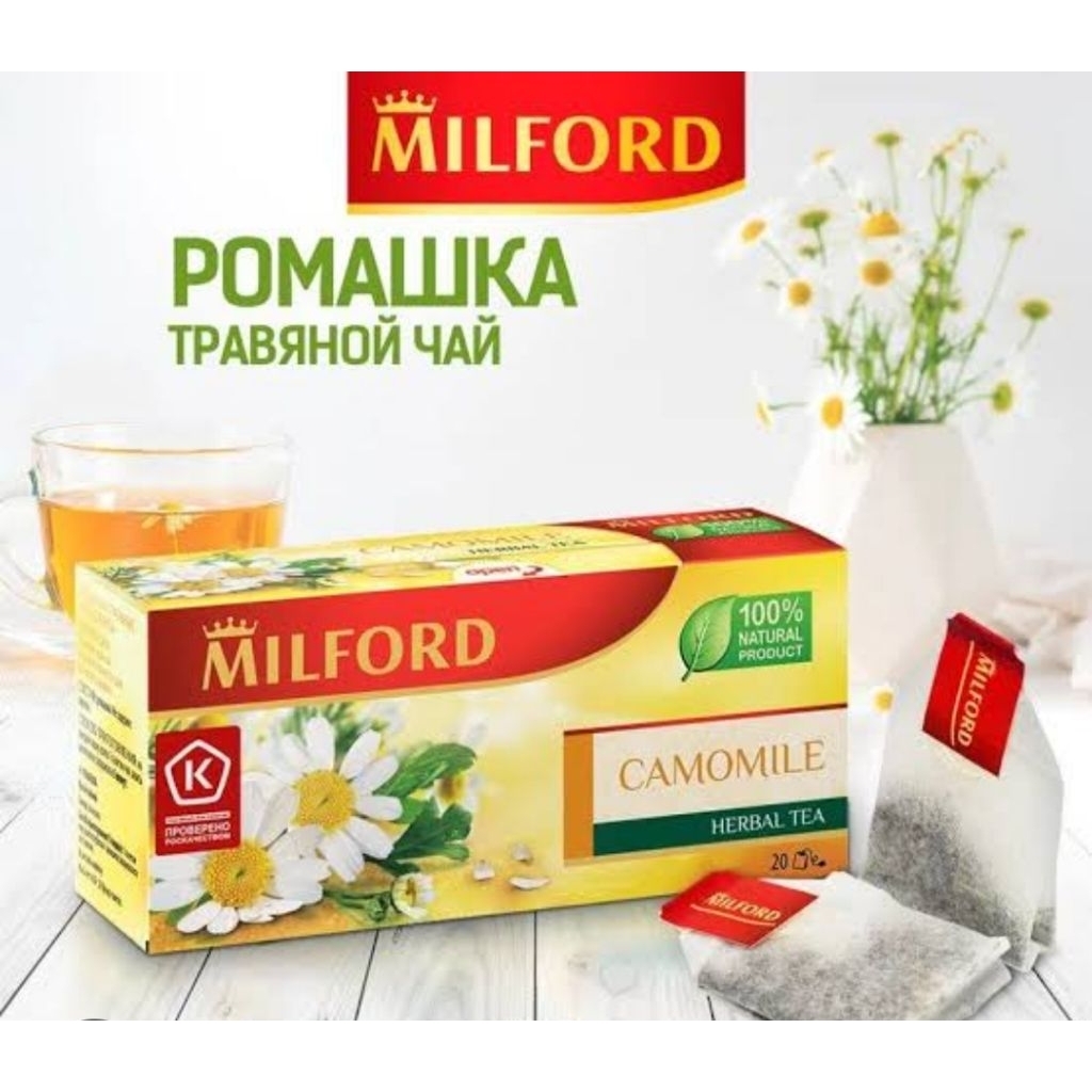 

MILFORD Tea Germany - teh impor dari Jerman ,isi 20 tea bags