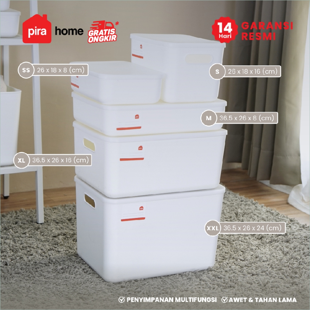 PIRA - BOKA PSB Kotak Penyimpanan / Box Plastik / Container Box Plastik