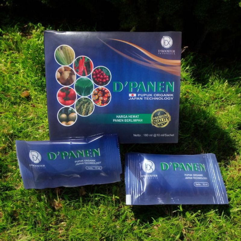 PUPUK D'PANEN 1 KOTAK ISI 18 SACHET / PUPUK PATEN GOLD ASLI ORIGINAL