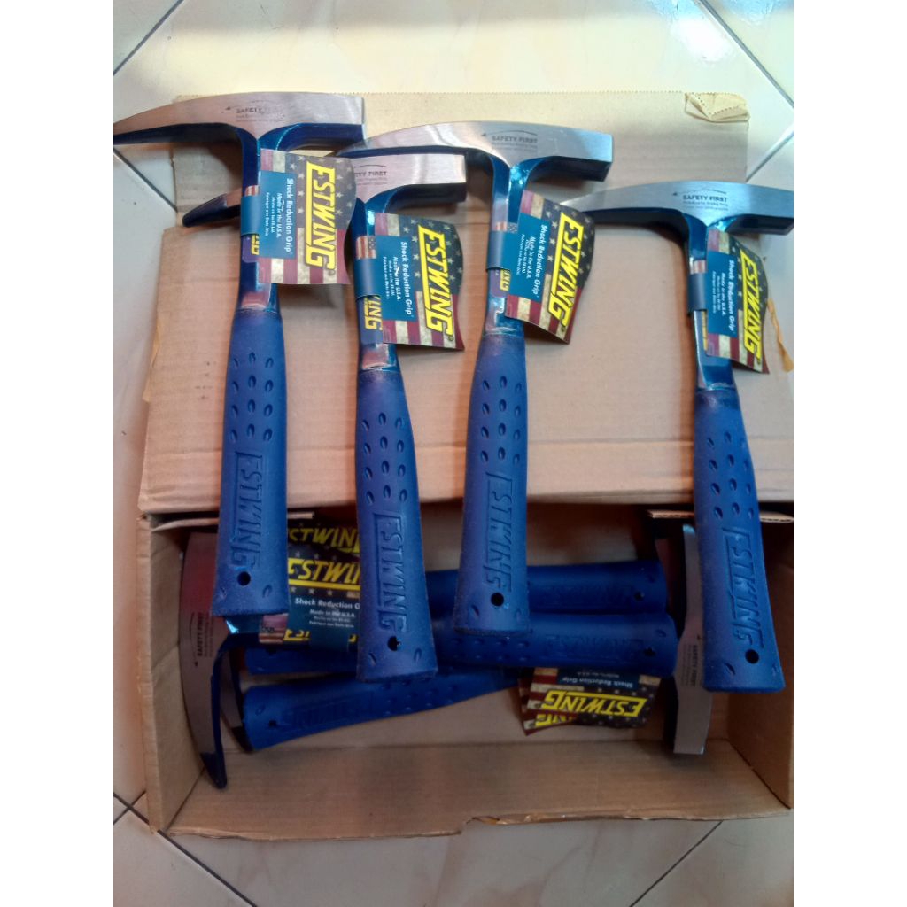Palu Geologi Geology Rock Pick Hammer E 322P Estwing