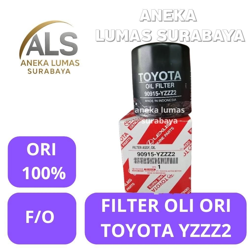 Filter Oli Original Toyota YZZZ2 / Filter Oli Innova, Innova Reborn, Filter Oli Fortuner Original