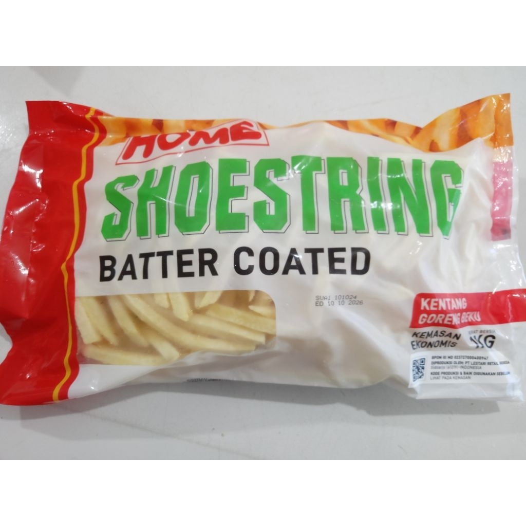 

Home Kentang Shoestring Batter Coated 1Kg