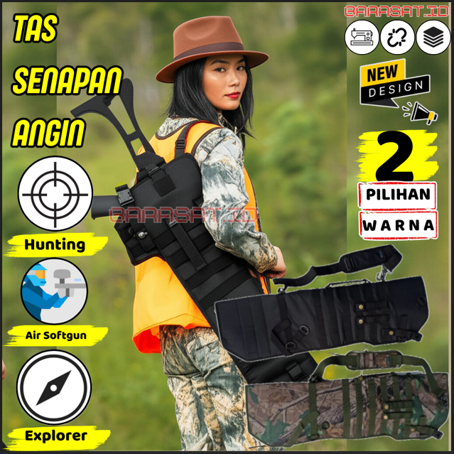 Sarung Gejluk PCP Uklik Multipump Bahan tebal Jahitan rapi Kuat Tali bahu empuk Ringkas bisa dilipat
