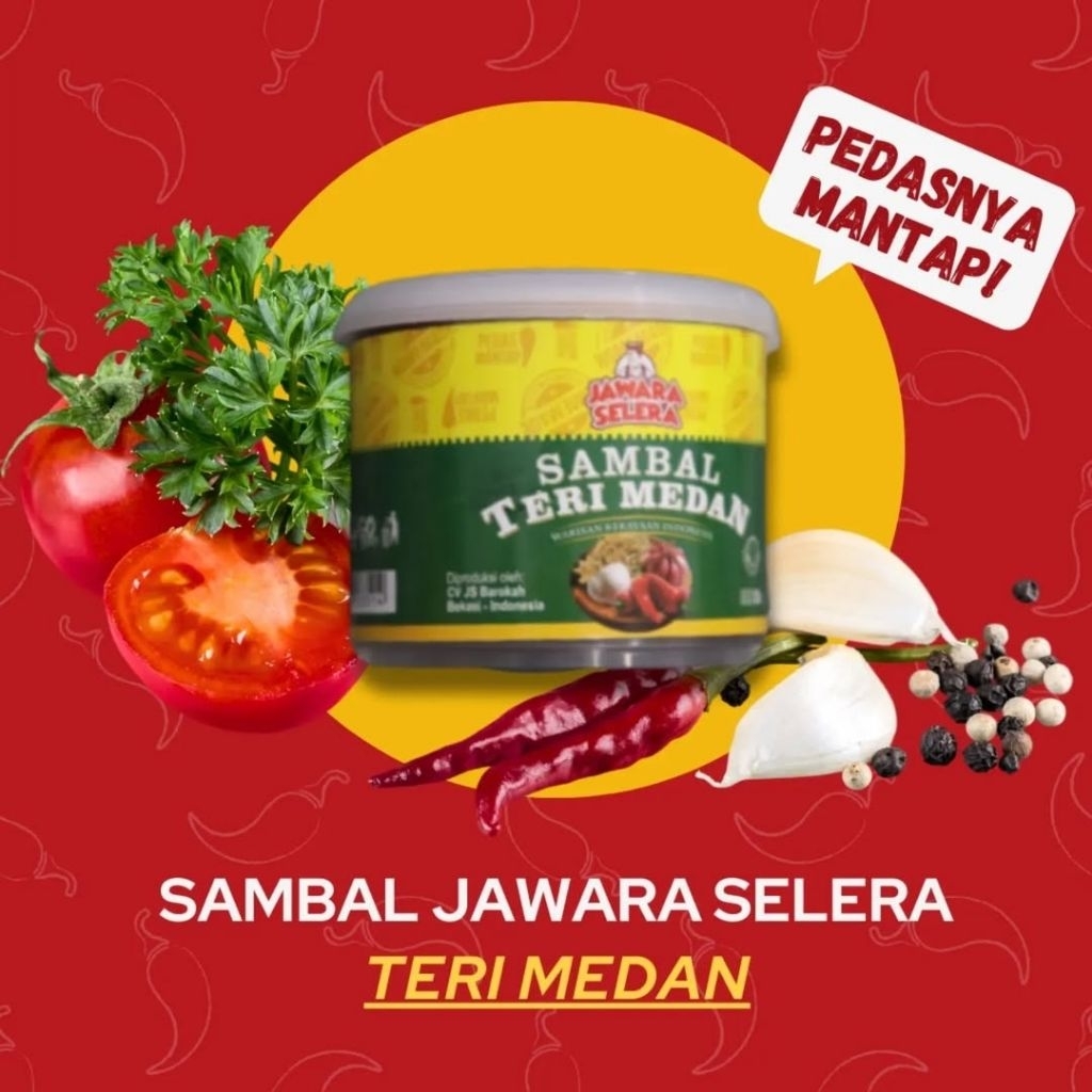 

Sambal TERI MEDAN Homemade ala Twinnie