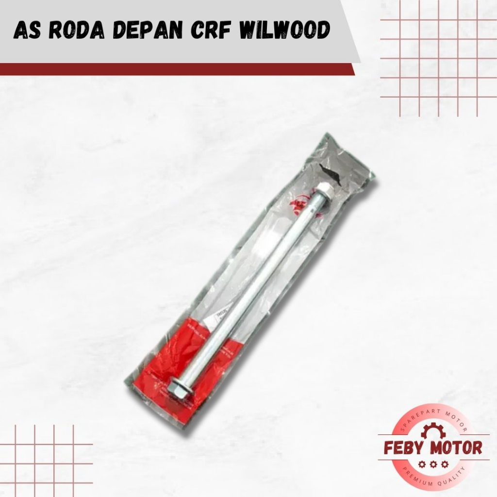 WILWOOD As Roda Depan CRF || As Roda As Mur Depan Belakang Honda CRF CRF 150L
