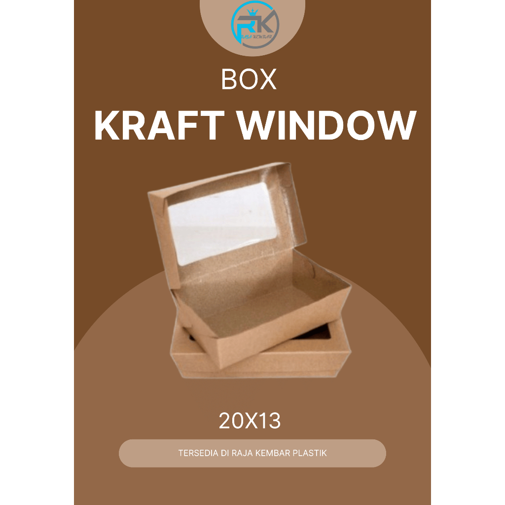

BOX KRAFT WINDOW UK 20X13