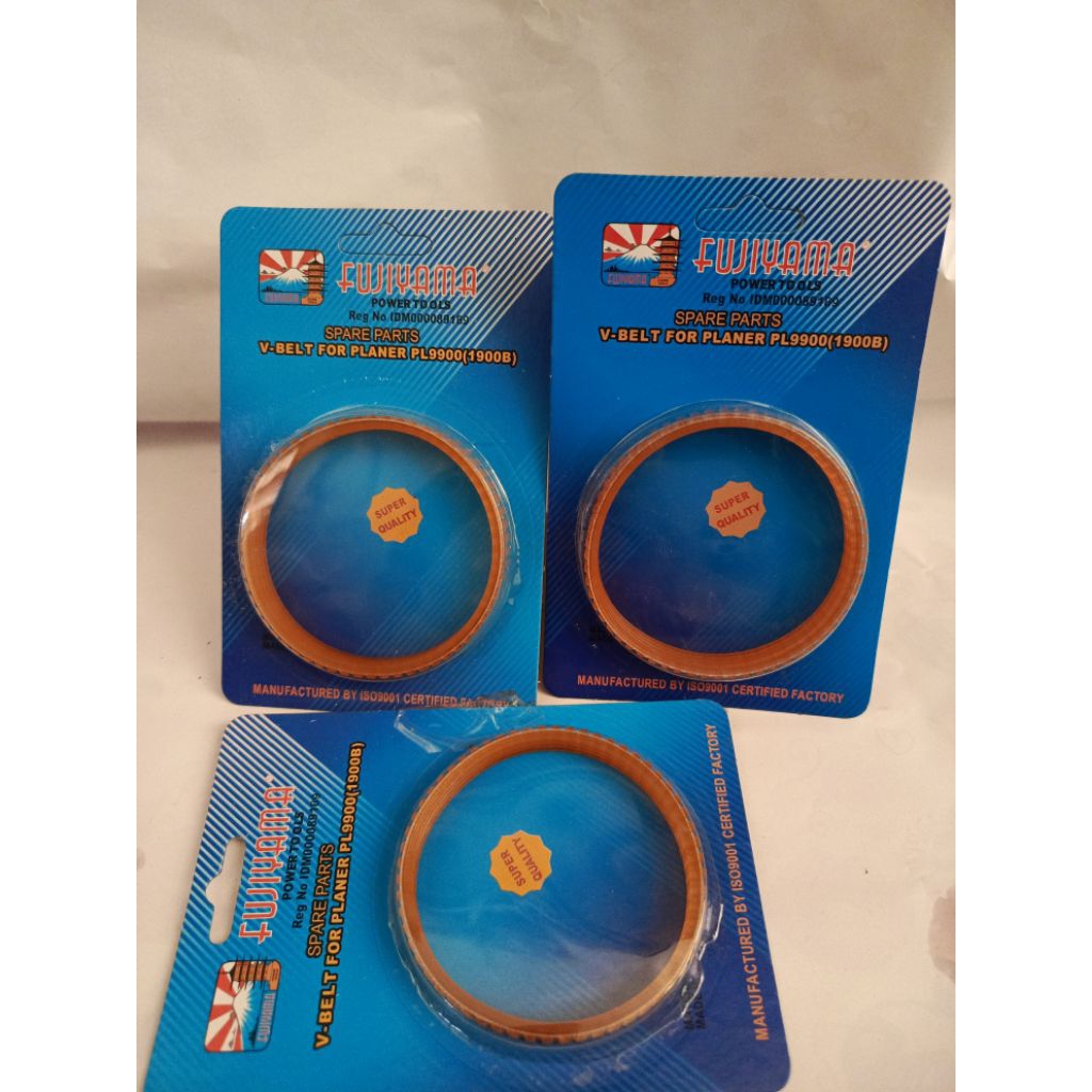 V-Belt Fujiyama Van belt mesin planer. Van Belt mesin serut
