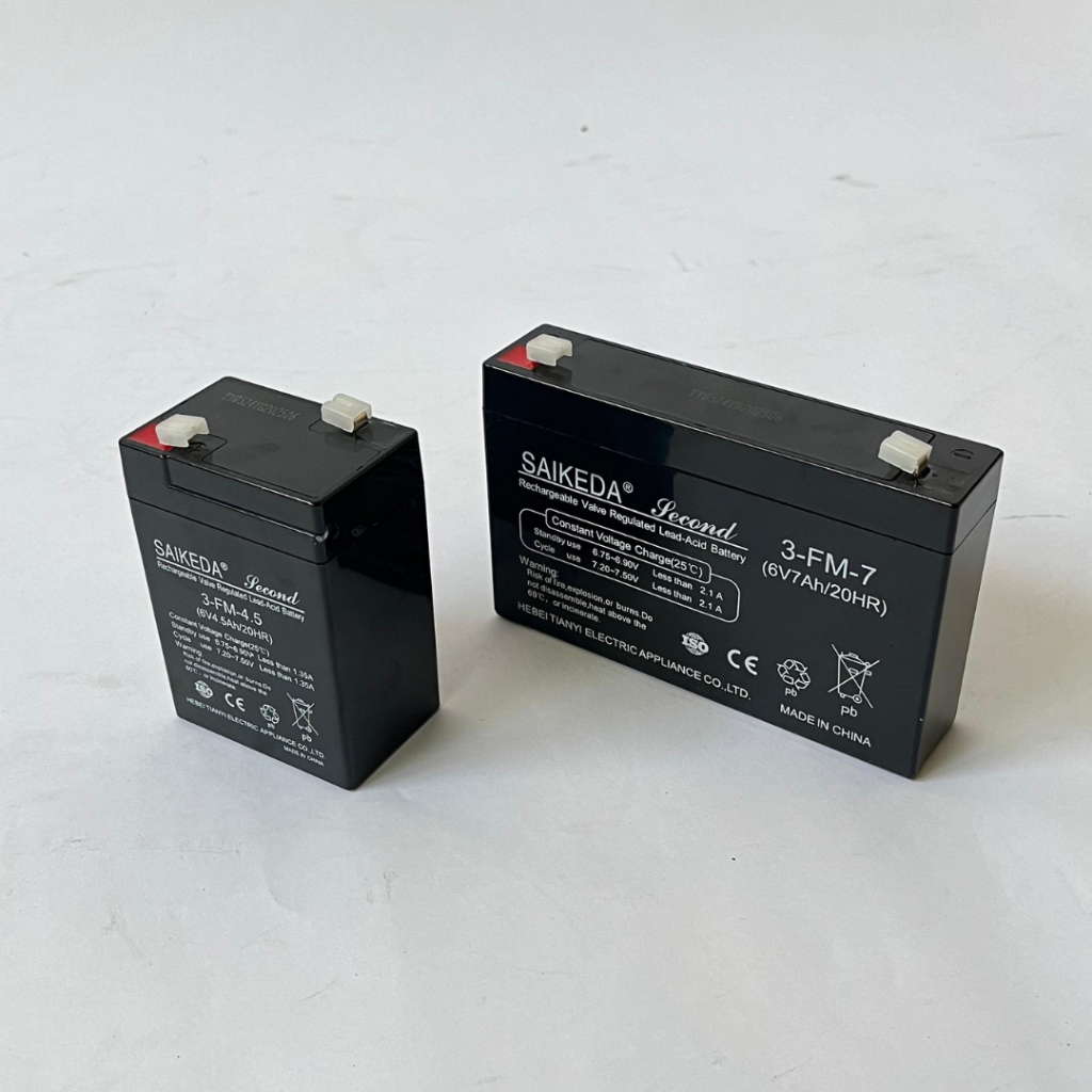 Aki Kering Aki Untuk Mainan Mobil Aki / Motor Aki Aki Kering 6V7AH Aki Kering 6V4.5AH
