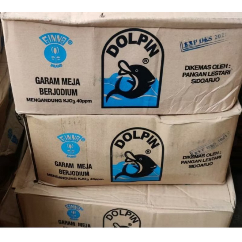 

garam dolpin 250gr 500gr 1kg KARTON