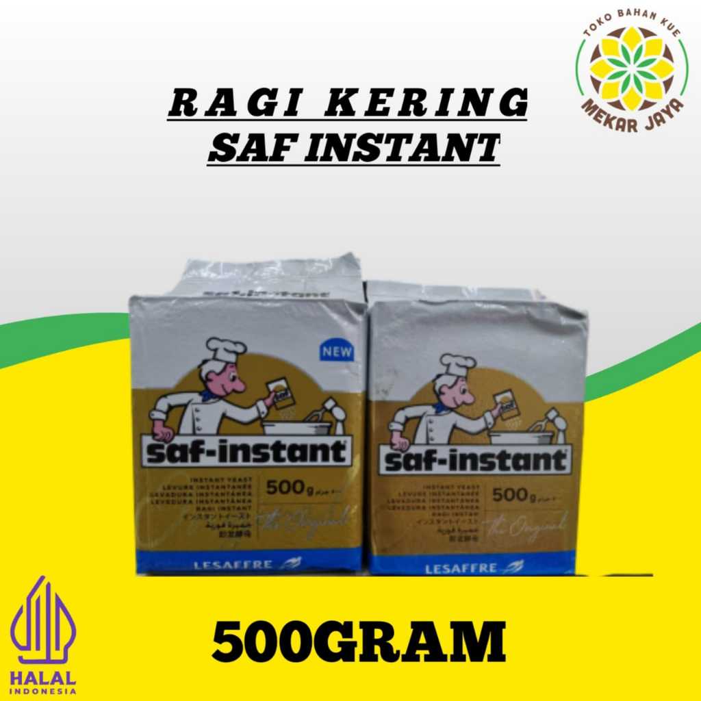 

SAF INSTANT GOLD, Ragi Kering Instant per 500 gr
