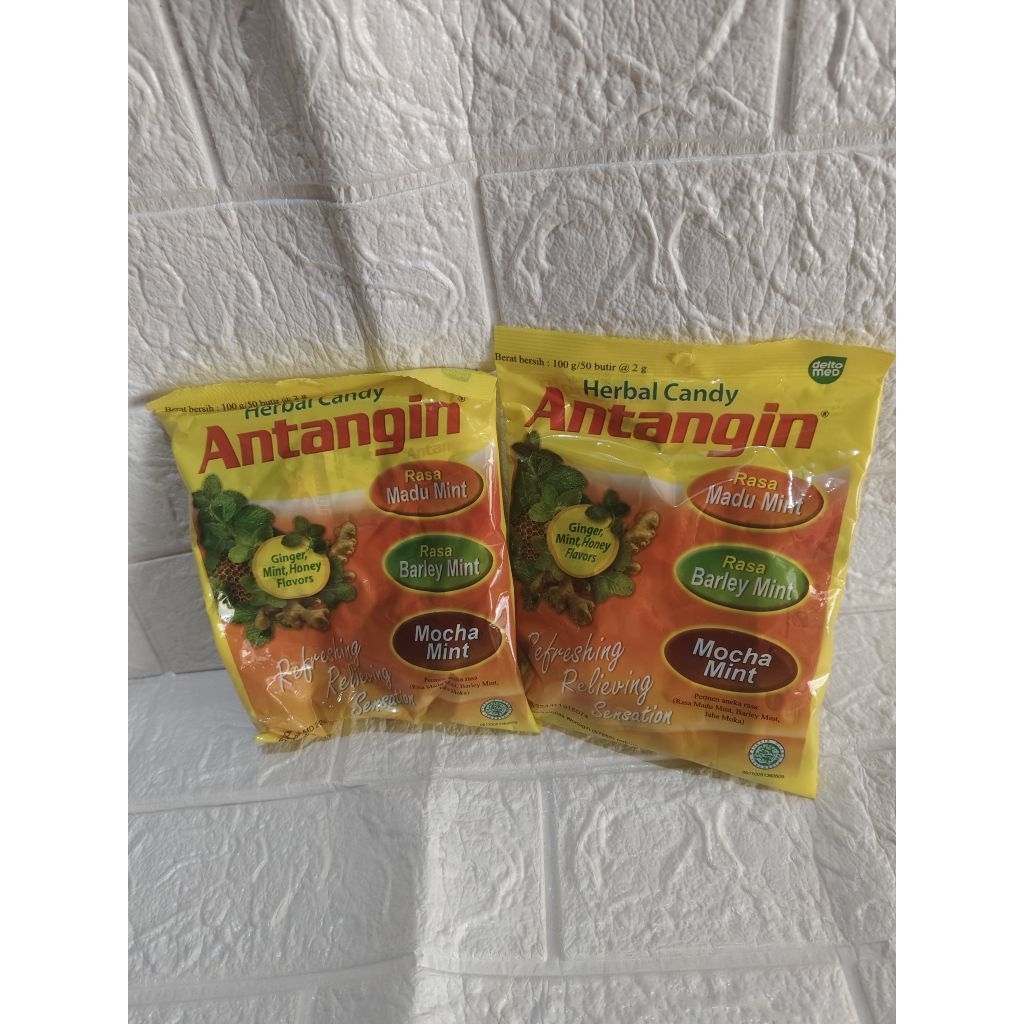 

Herbal Candy Antangin isi 50 butir