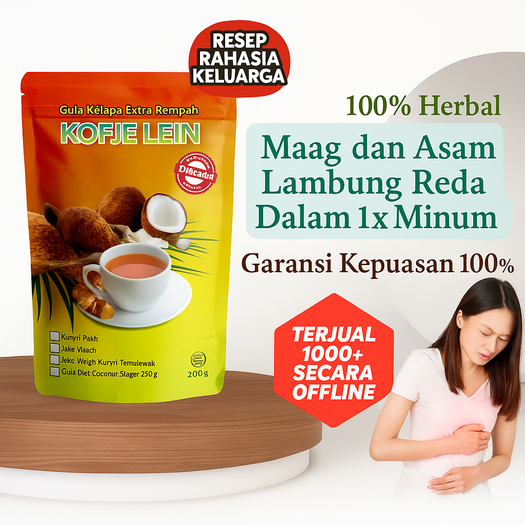 

Herbal Sakit Maag Obat Asam Lambung Jahe Kunyit Temulawak