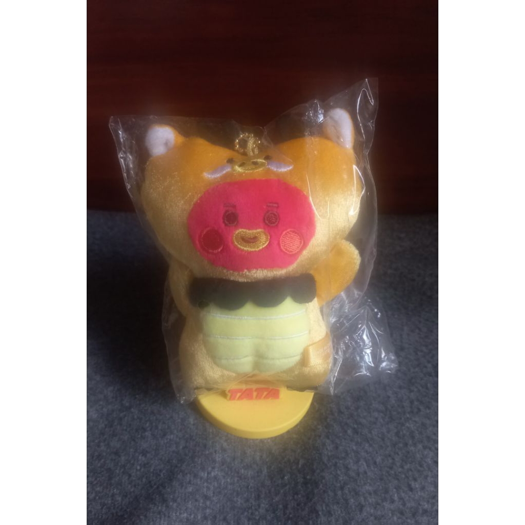 BT21 Doll Keyring Keychain Tata Dragon New with tag Official