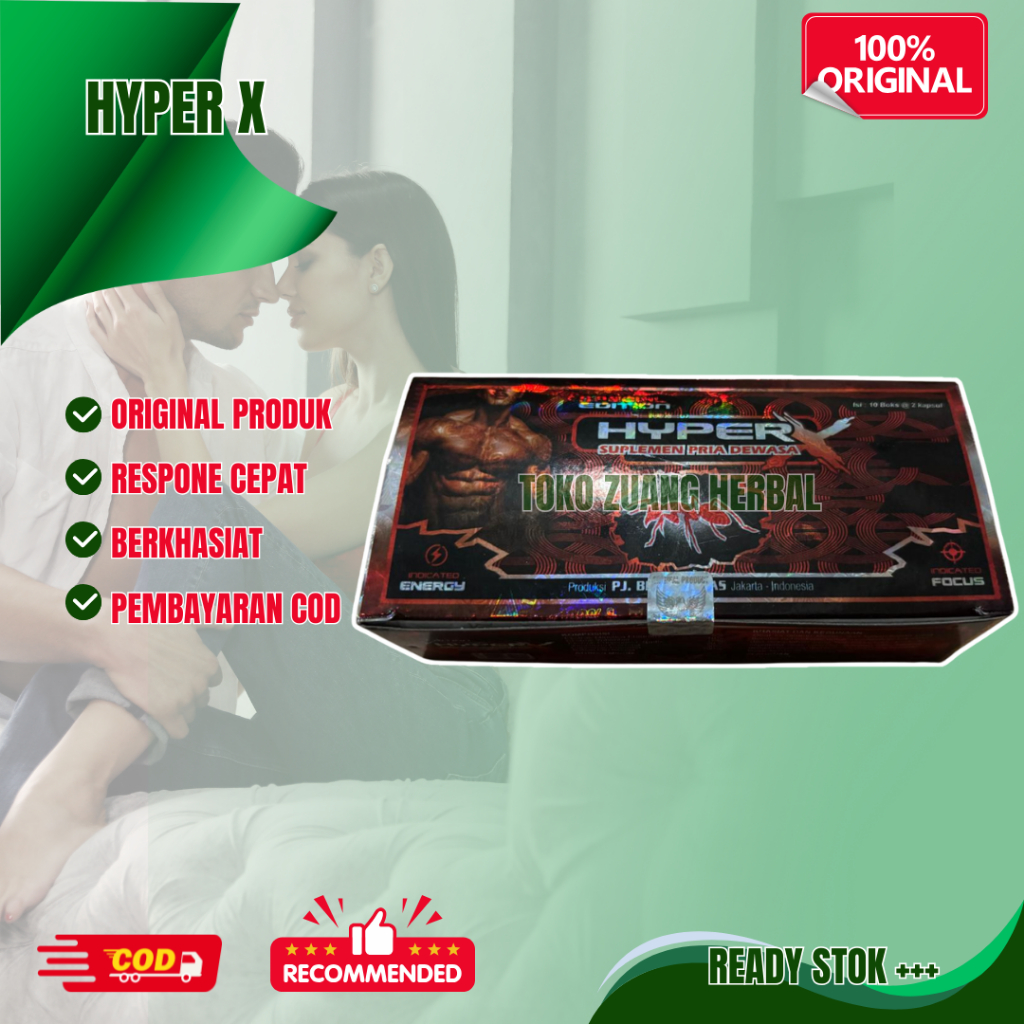 

HyperX Original Kapsul Stamina Pria Dewasa