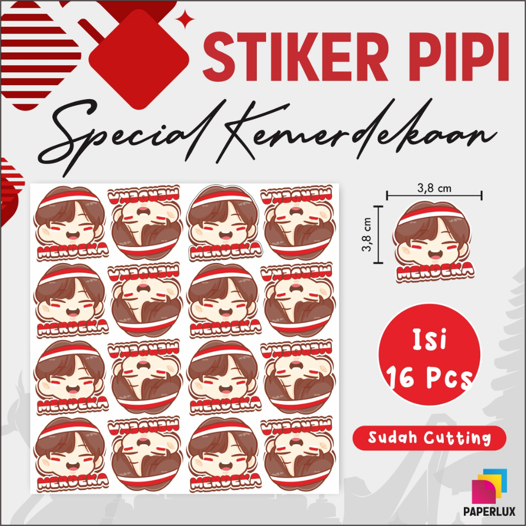 

STIKER PIPI MERAH PUTIH READY STOCK MURAH - TEMPELAN PIPI MERAH PUTIH AGUSTUSAN [COWOK MERDEKA]