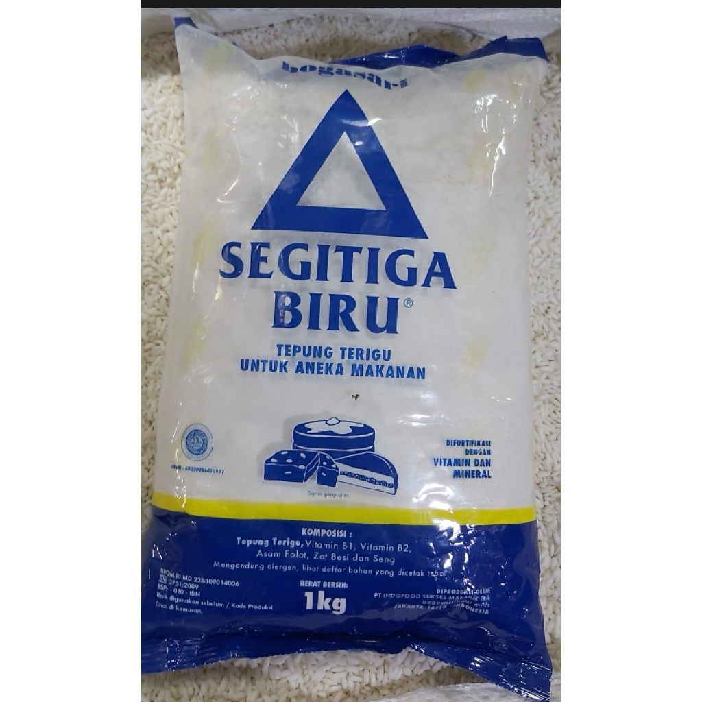 

Tepung Segitiga Biru Kemasan 1kg