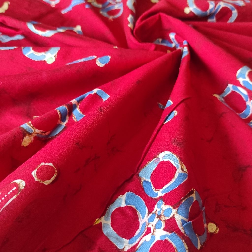 Kain batik tulis antik mix warna alam & sintetis untuk kemeja pria dan wanita
