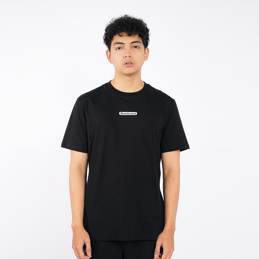 3Second Kaos Pria Lengan Pendek Regular Fit Katun Youth Culture OL-C400525