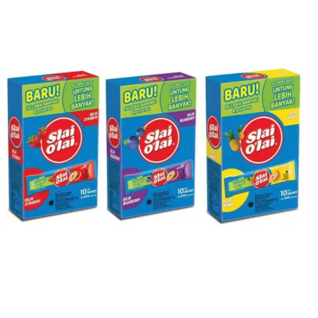 

Slai Olai Box Isi 10 Sachet