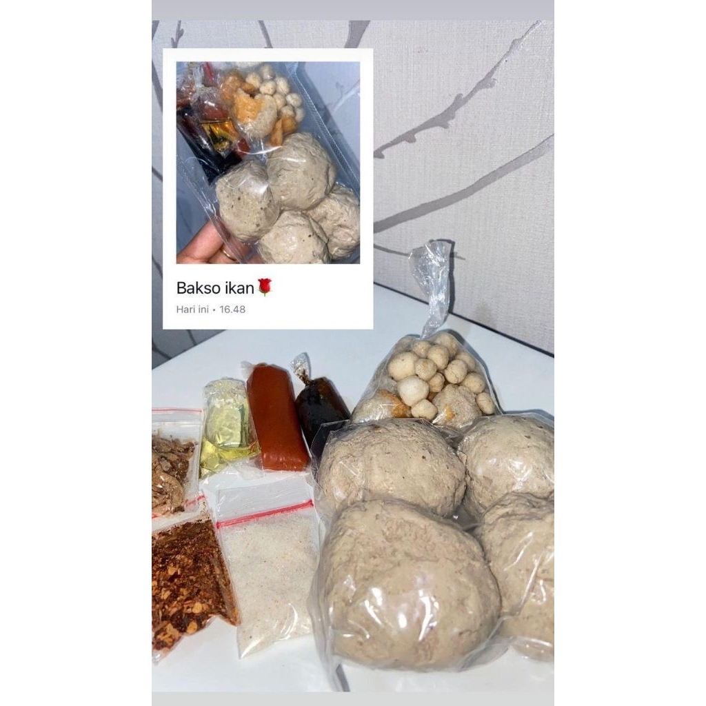 

Bakso ikan isi 4 bumbu mercon // Frozen food bakso ikan // Frozen food halal